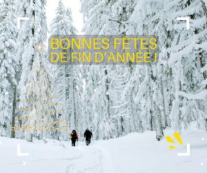 Bonnes fêtes de fin d'année !